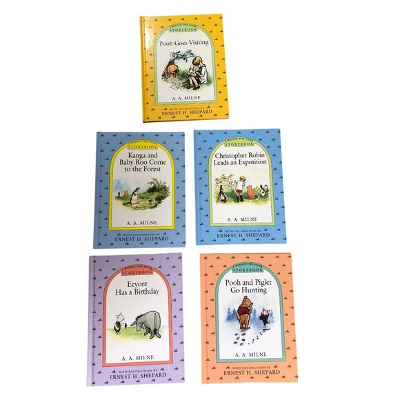 A. A. Milne "A Winnie-The-Pooh Storybook" Collection Hardcover Lot of 5 Books - Picture 1 of 11